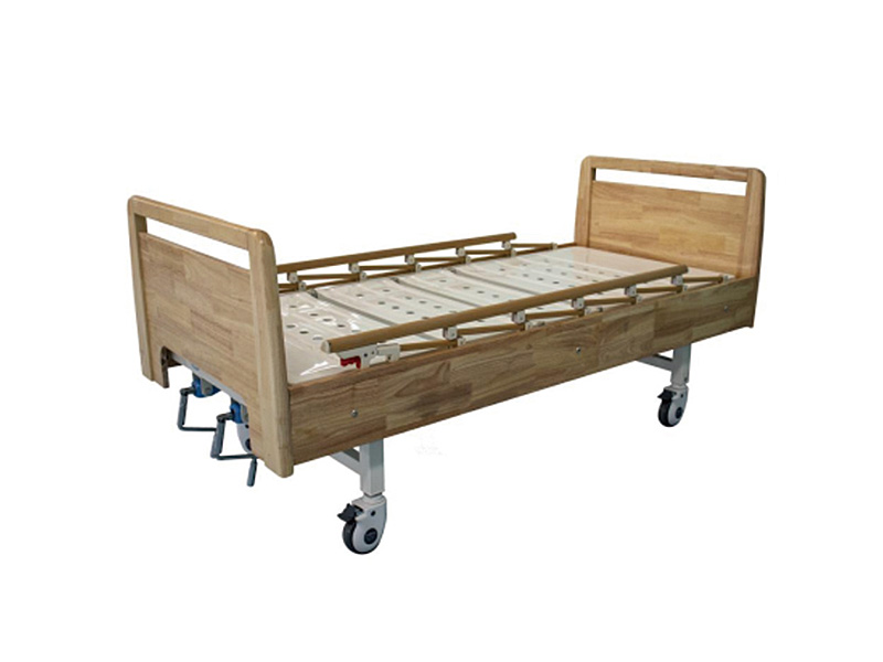 [CH-A2]手動雙搖實木護理床