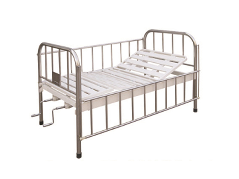 A18不銹鋼床頭護欄兒童雙搖床